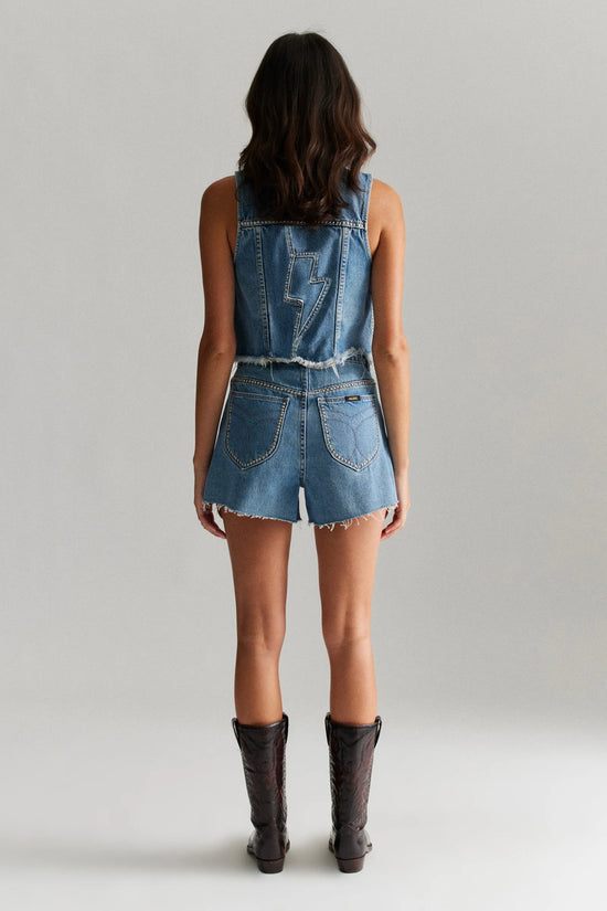 Rolla's ACDC Mirage Stud Shorts Vintage Blue