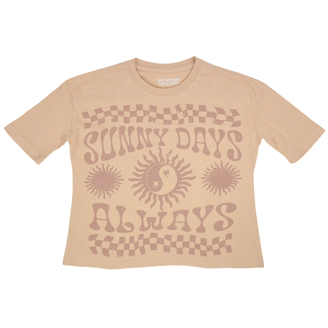 Tiny Whales Sunny Days Super Tee Toast