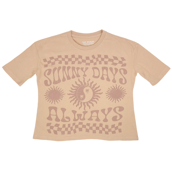 Tiny Whales Sunny Days Super Tee Toast