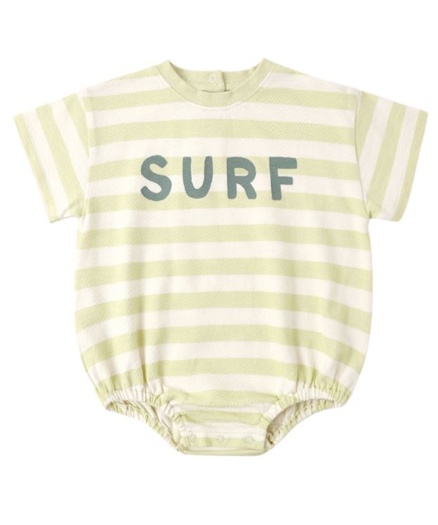 Rylee + Cru Citron Surf Relaxed Bubble Romper