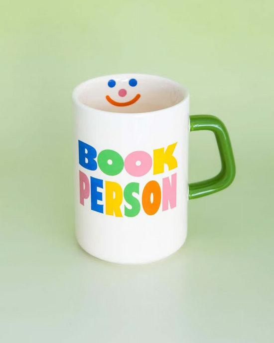 Ban.do Hot Stuff Ceramic Mug Book Person