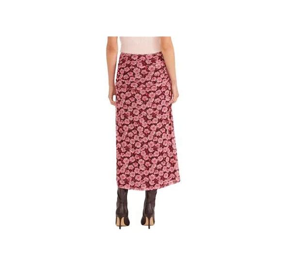 Mink Pink Dakota Mesh Skirt Carnation-Ditsy