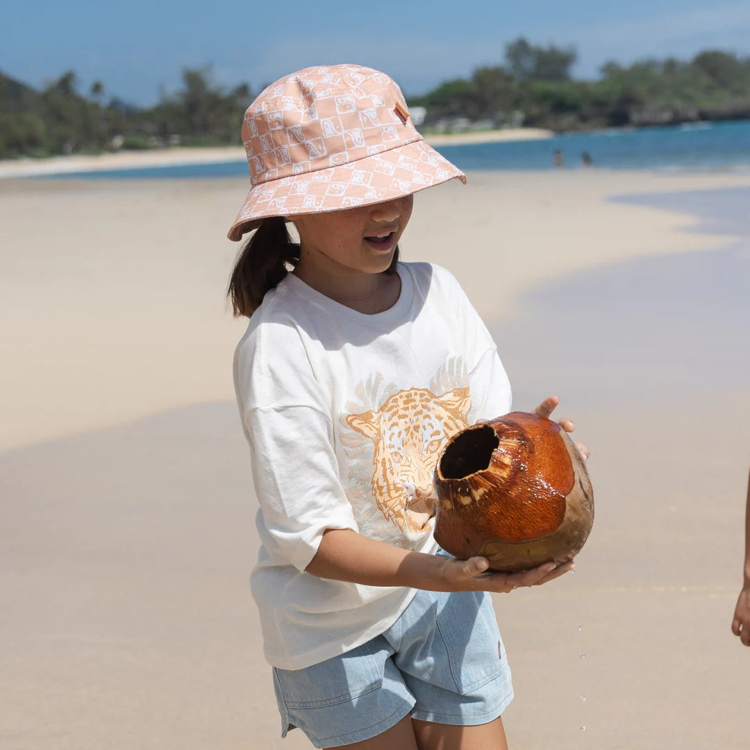 Tiny Whales Totally Local Toast Bucket Hat