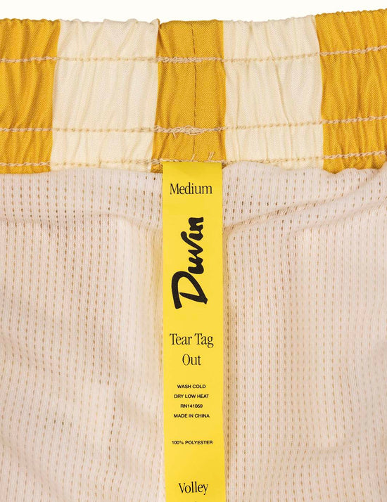 Duvin Traveler Swim Short Yellow