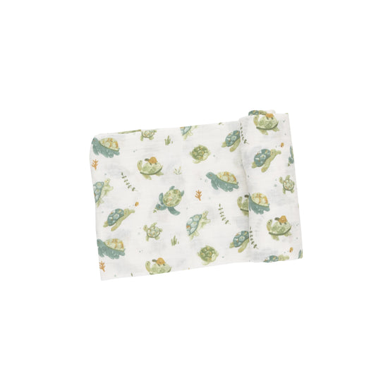 Angel Dear Sea Turtles Swaddle Blanket