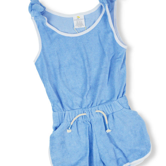 Shade Critters Terry Romper/Cover Up Blue