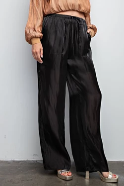 Louie Pants Black