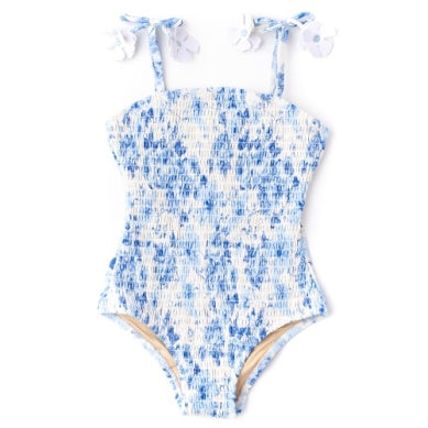 Shade Critters Hibiscus Rose Swim Suit