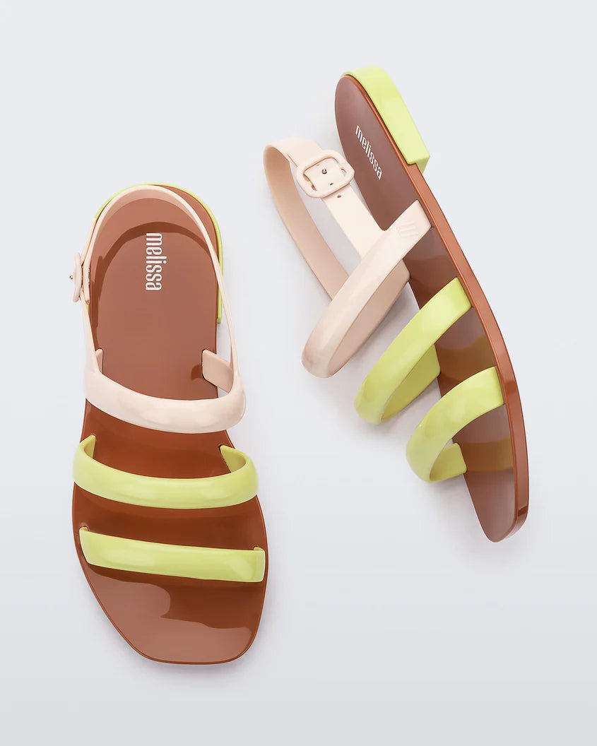 Melissa Essential Wave Brown/Yellow