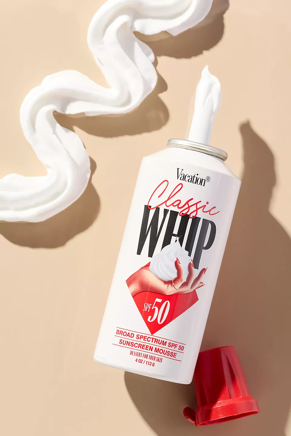Vacation® Classic Whip SPF 50 Sunscreen Mousse