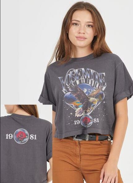 Girl Dangerous Yosemite Eagle Graphic Tee