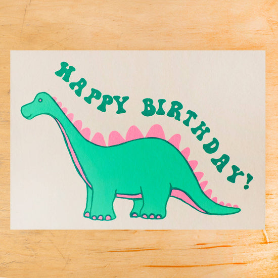 Birthday Dino Card