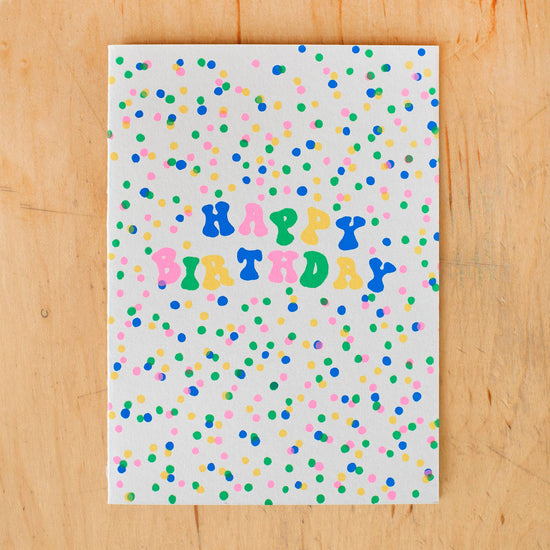Load image into Gallery viewer, Birthday Confetti Card
