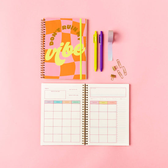 Perpetual Planner - Goal Getter Lite Don't Ruin My Vibes