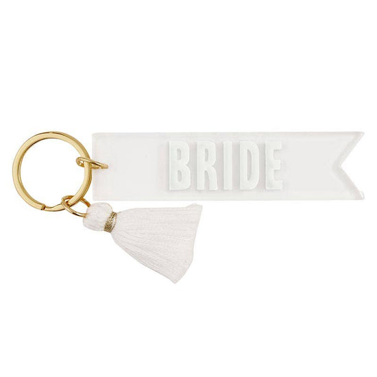 Load image into Gallery viewer, Acrylic Keychain - Bride
