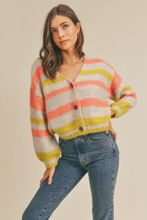 Coral Nights Cardigan