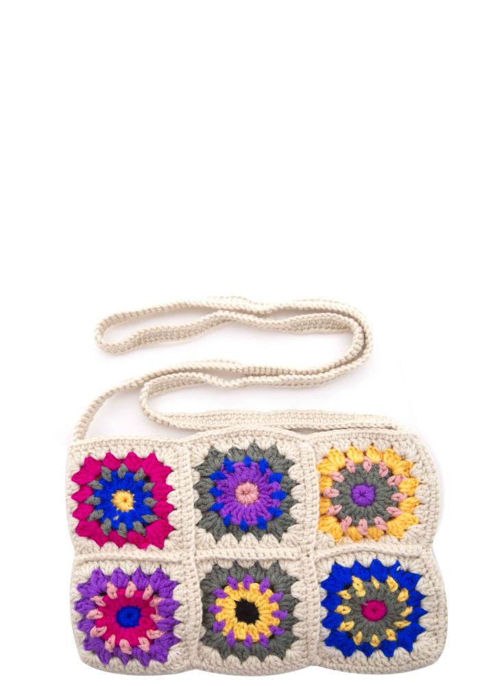 Flower Crochet Bag