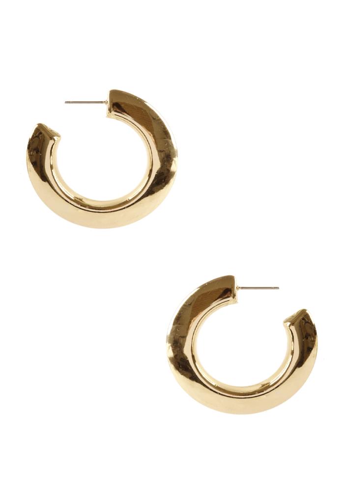 Load image into Gallery viewer, 40mm Gold Hoop Earrings
