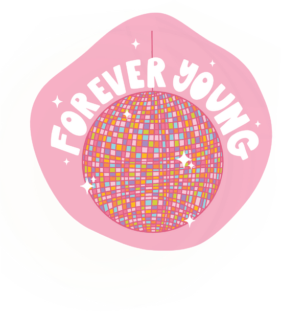 Forever Young Sticker