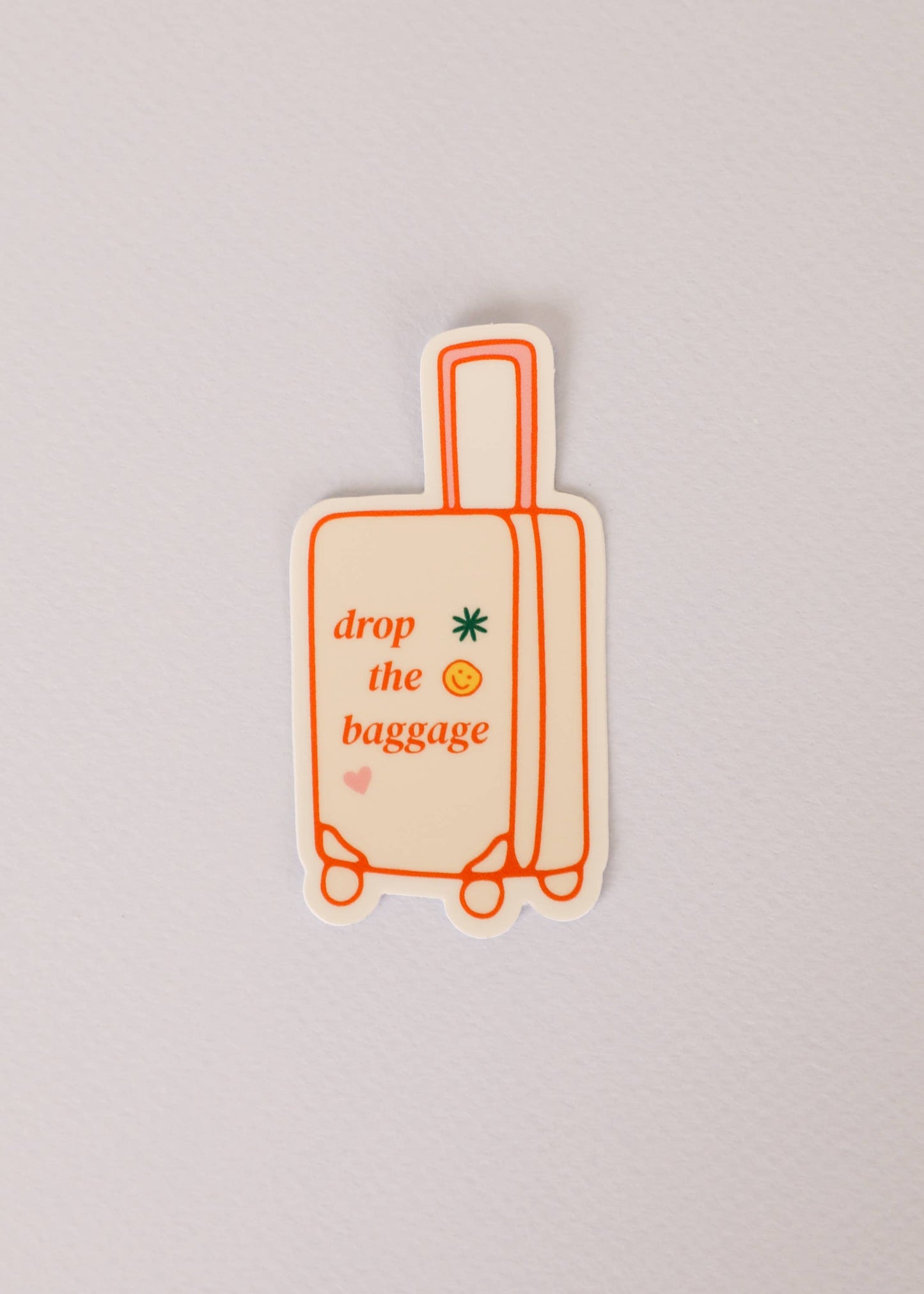 Drop the Baggage Sticker