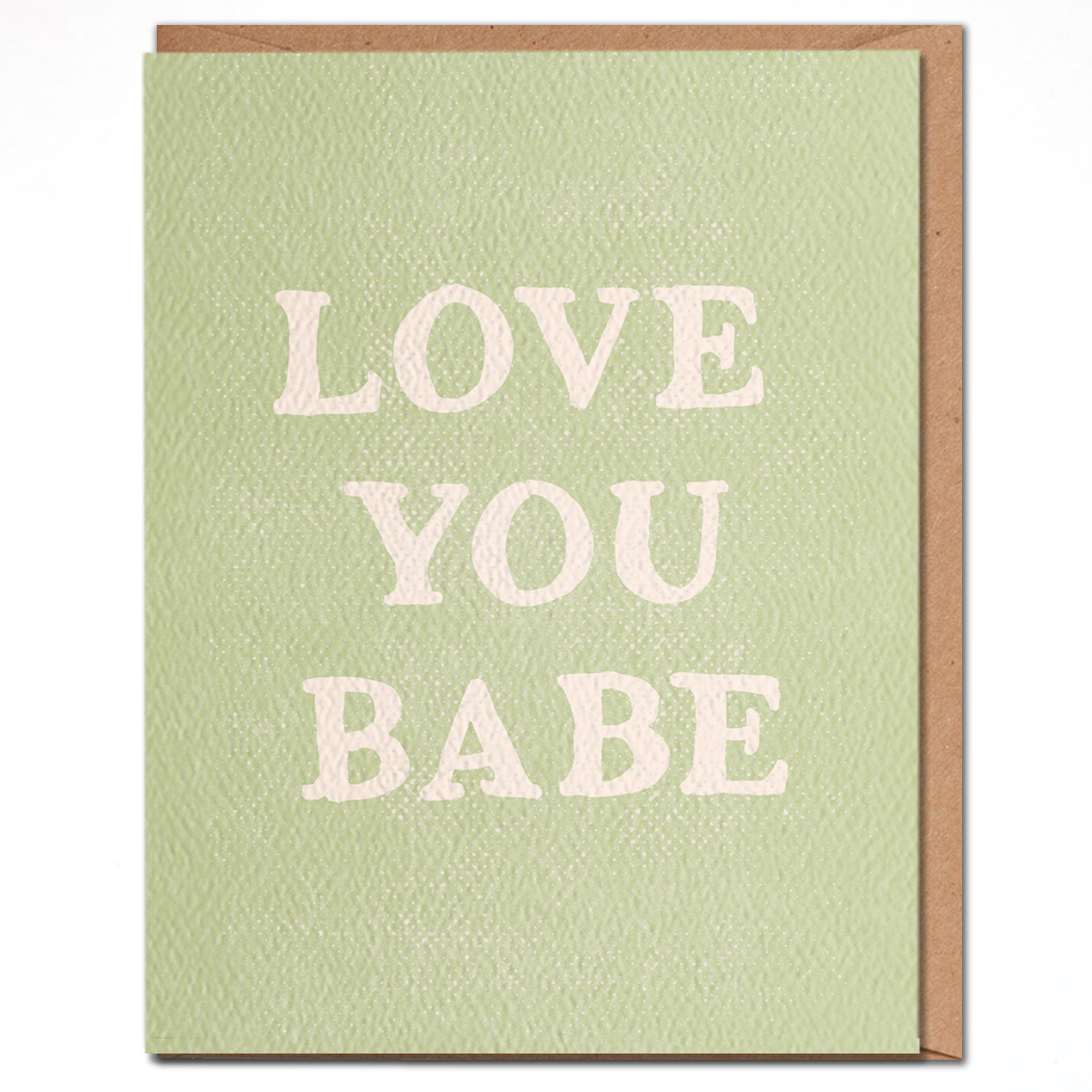 Love you card