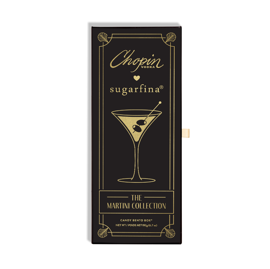 Sugarfina Shake Your Martini - 3pc Candy Bento Box