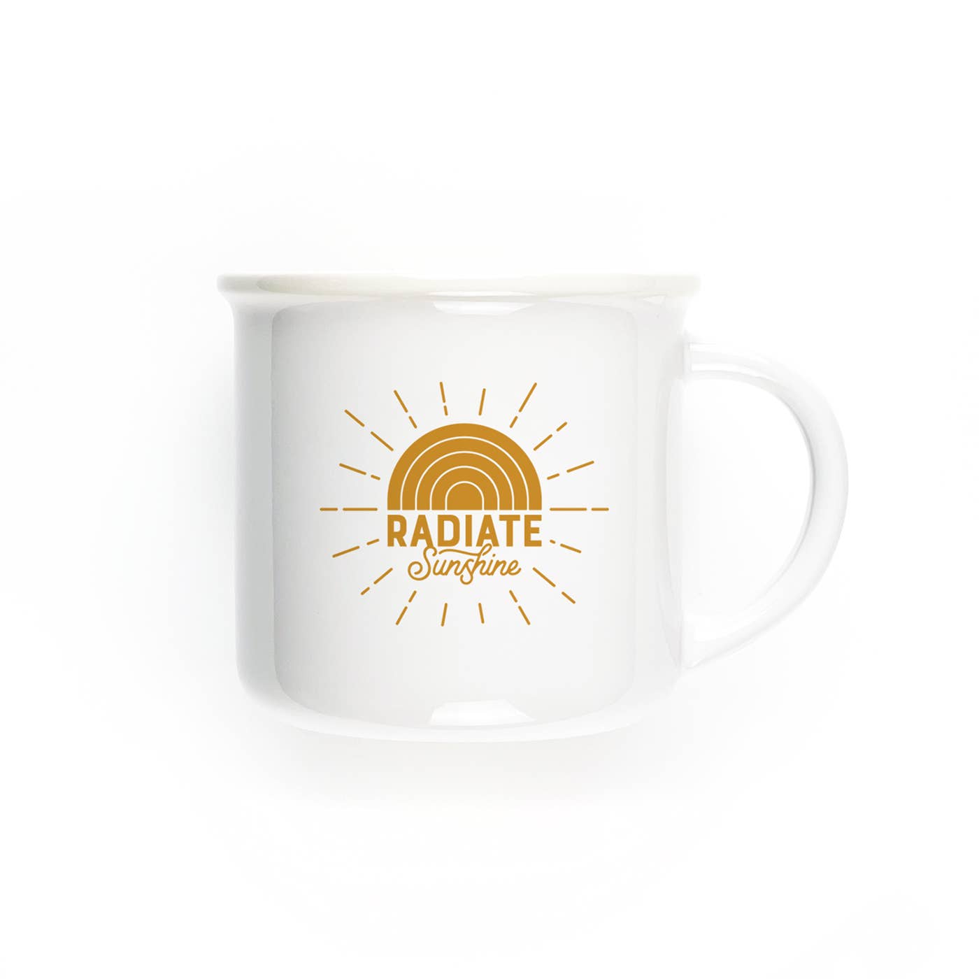 Radiate Sunshine Ceramic Coffee Mug