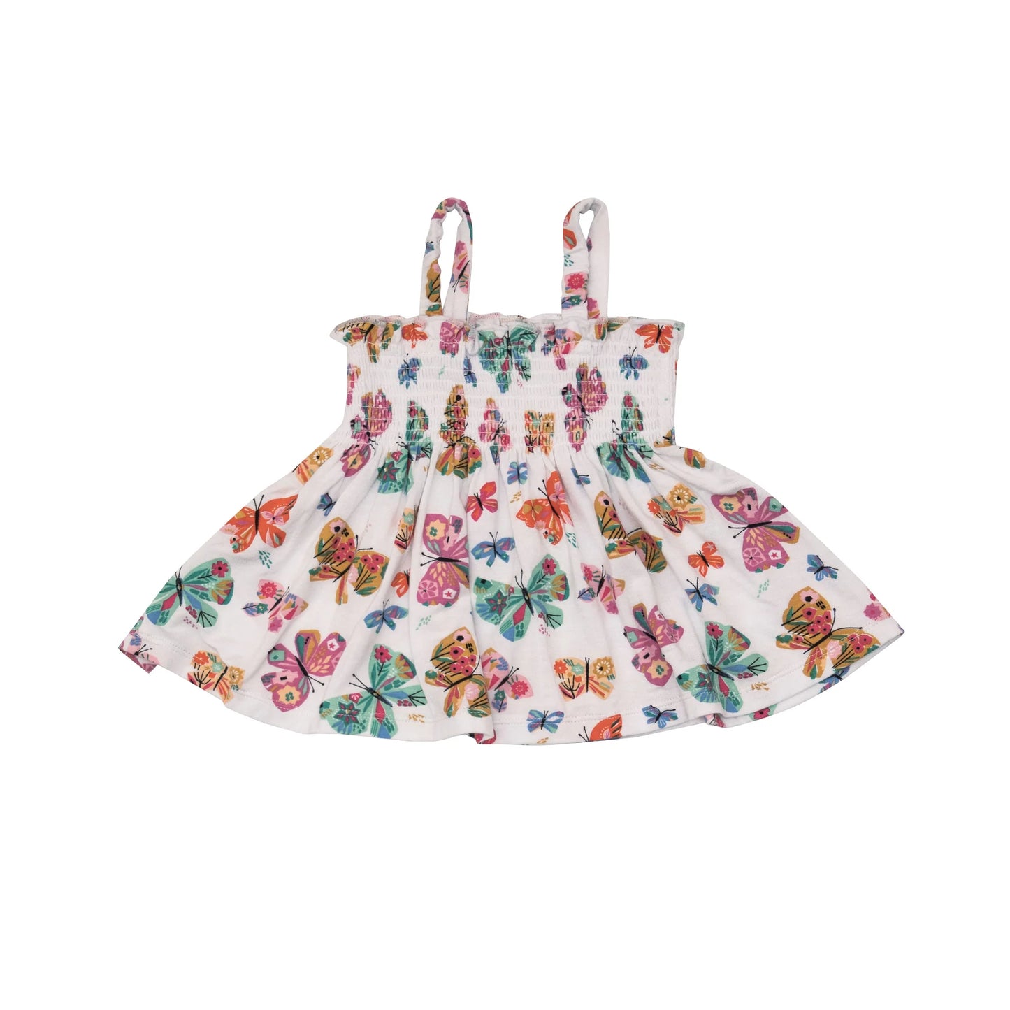 Geo Butterfly Smocked Top & Bloomer