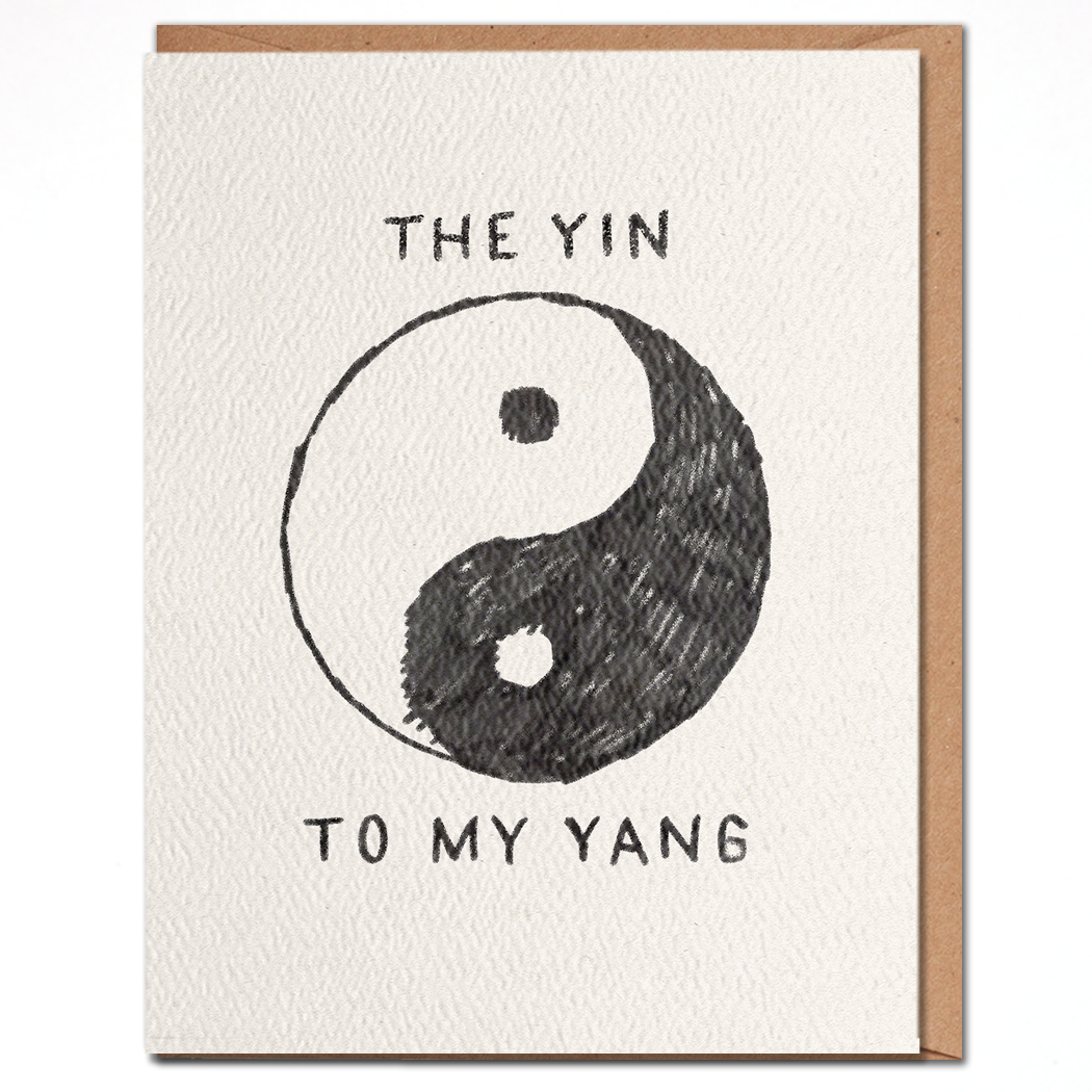 Yin Yang  Card