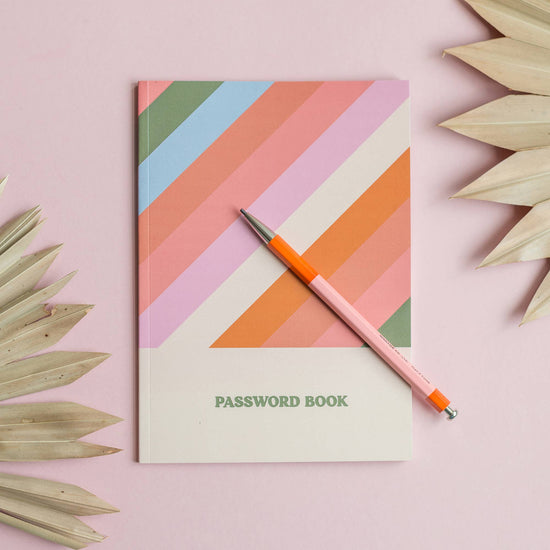 Password Tracker Book | Recycled Paper