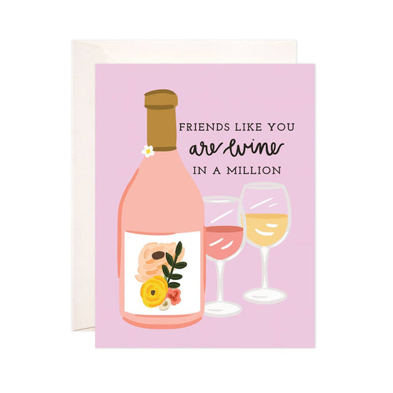 Load image into Gallery viewer, Wine In A Million Greeting Card

