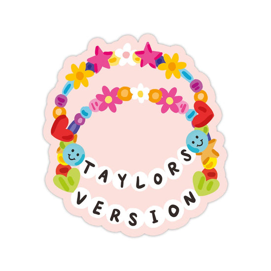 Friendship Bracelets  Sticker - Taylor Swift Inspired