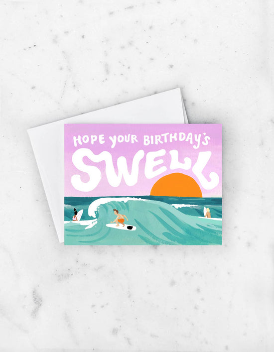 Load image into Gallery viewer, Swell Birthday Card
