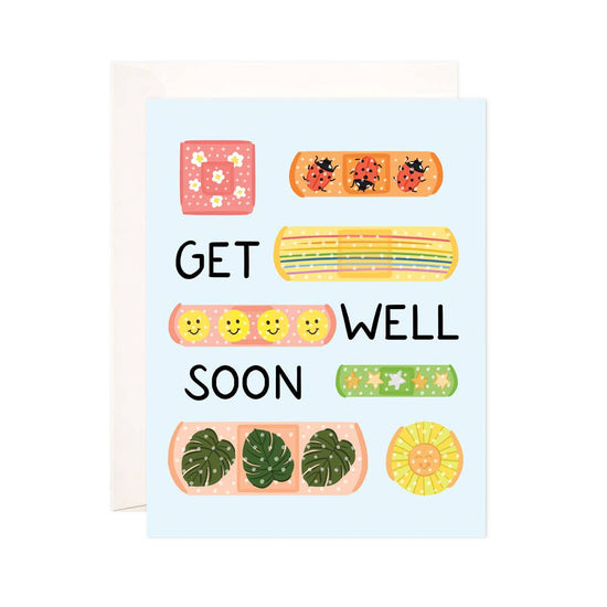 Load image into Gallery viewer, Get Well Bandages Greeting Card
