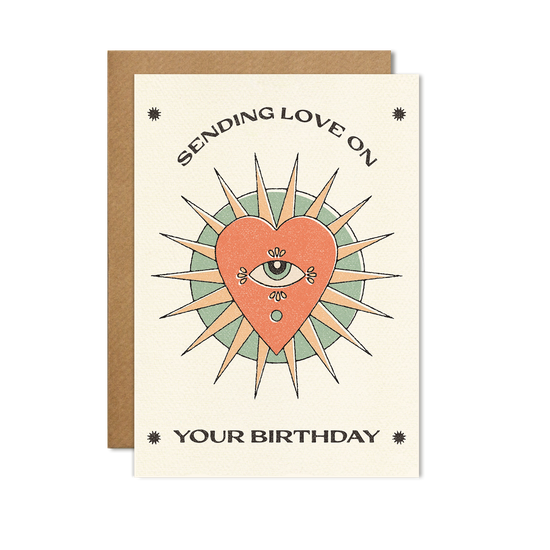 Sending Love on Your Birthday Card