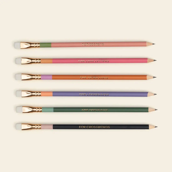 Passion Pencils - Set of 6