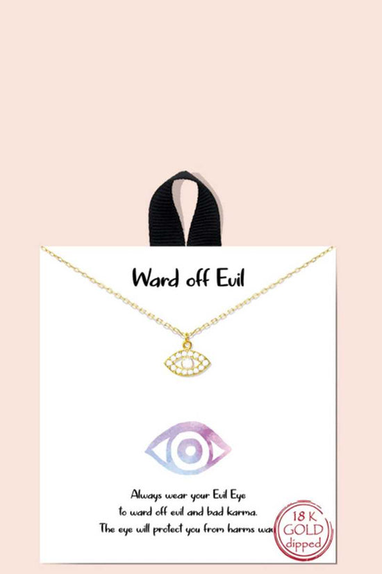 Load image into Gallery viewer, Ward Off Evil Necklace
