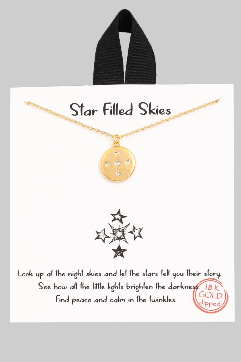 Star Filled Skies Necklace
