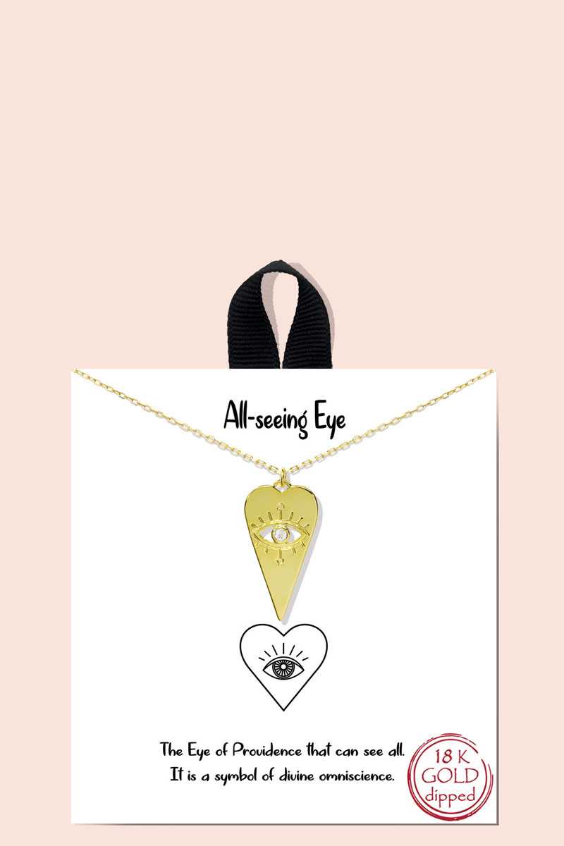 Load image into Gallery viewer, All-seeing Eye Necklace
