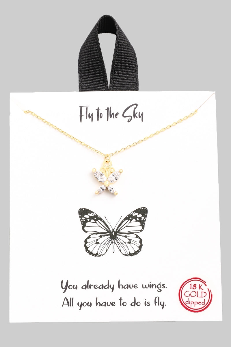 Fly to the Sky Necklace