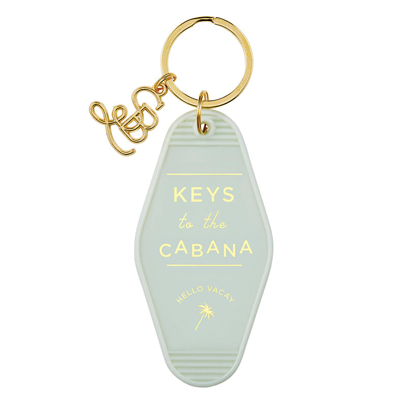 Load image into Gallery viewer, Motel Key Tag Cabana

