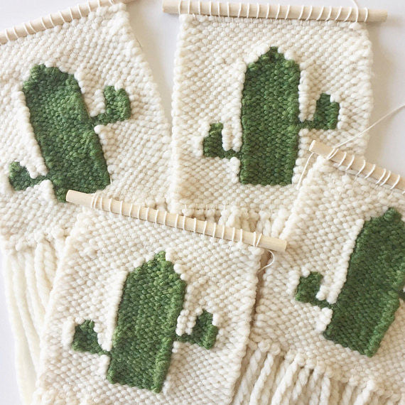 Load image into Gallery viewer, Macrame Cactus Wall Hanging
