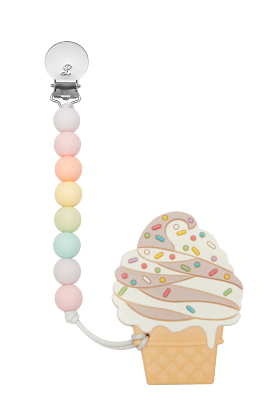 Chocolate Ice Cream Teether Gem Set