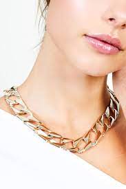 Chunky Square Chain Necklace