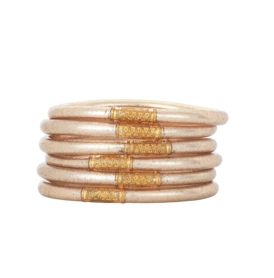 Load image into Gallery viewer, Champagne All Weather Bangles
