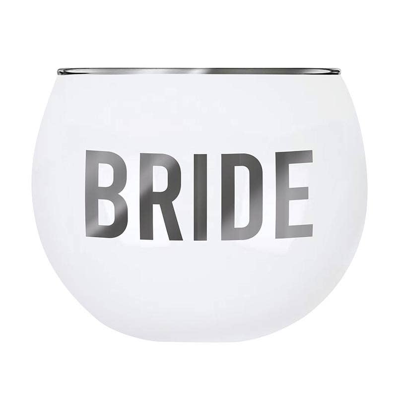 Load image into Gallery viewer, Roly Poly Glass - Bride
