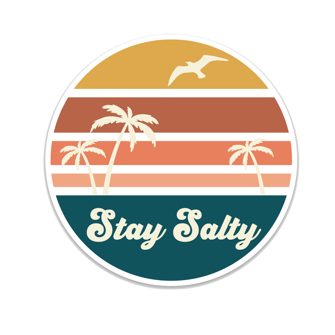 Load image into Gallery viewer, Stay Salty Sticker
