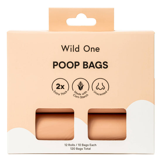 Wild One Eco-Friendly Poop Bags- 120 Roll