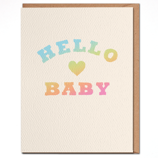Load image into Gallery viewer, Hello Baby Card
