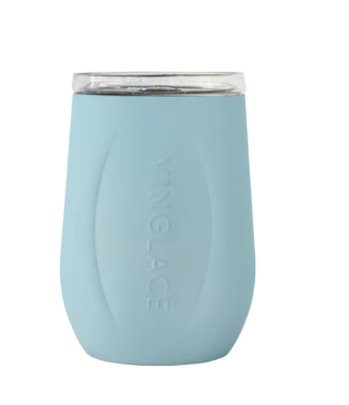 Vinglace Cool Blue Stemless Wine Glass